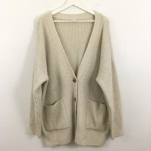 Abercrombie & Fitch Women’s Button Down Oversized Cardigan Size L